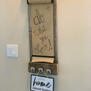 Repurposed message board